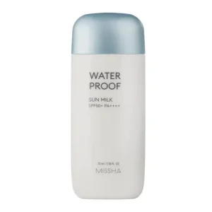 Ajánlat Missha All-Around Safe Block Waterproof Sun Milk SPF50+ PA++++ – Vízálló Fényvédő Tej 70ml