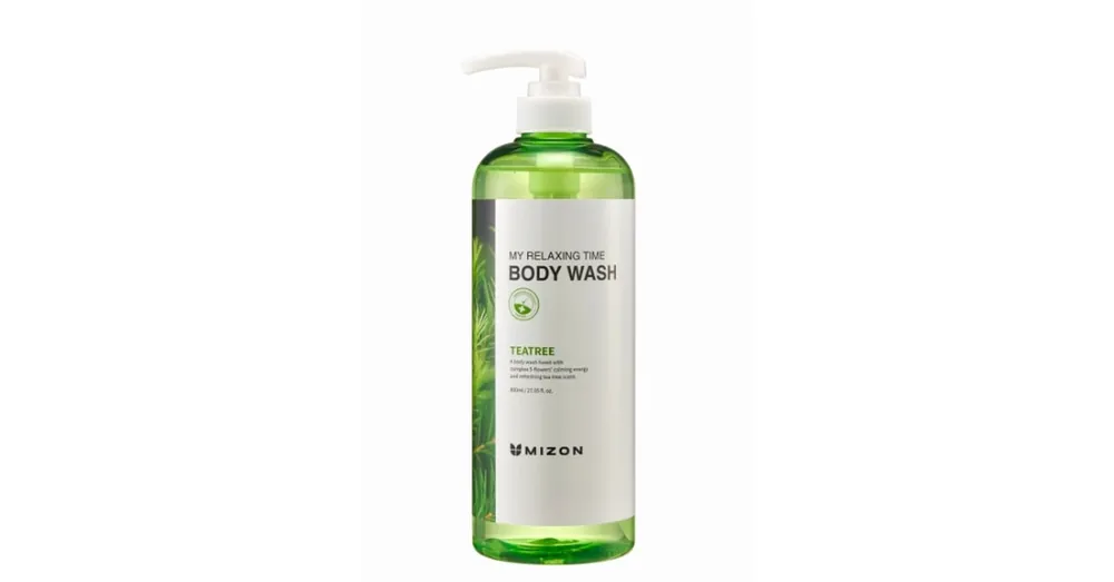 Ne maradj le Mizon My Relaxing Time Body Wash Tea Tree - Tusfürdő Irritált és Problémás Bőrre 800ml