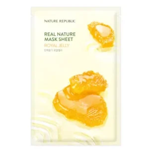 Nature Republic Real Nature Royal Jelly Sheet Mask - Tápláló Arcmaszk 1db/23ml Akció