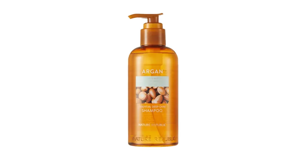 Olcsóbb Nature Republic Argan Essential Moisture Repairing Shampoo – Regeneráló Sampon 300ml