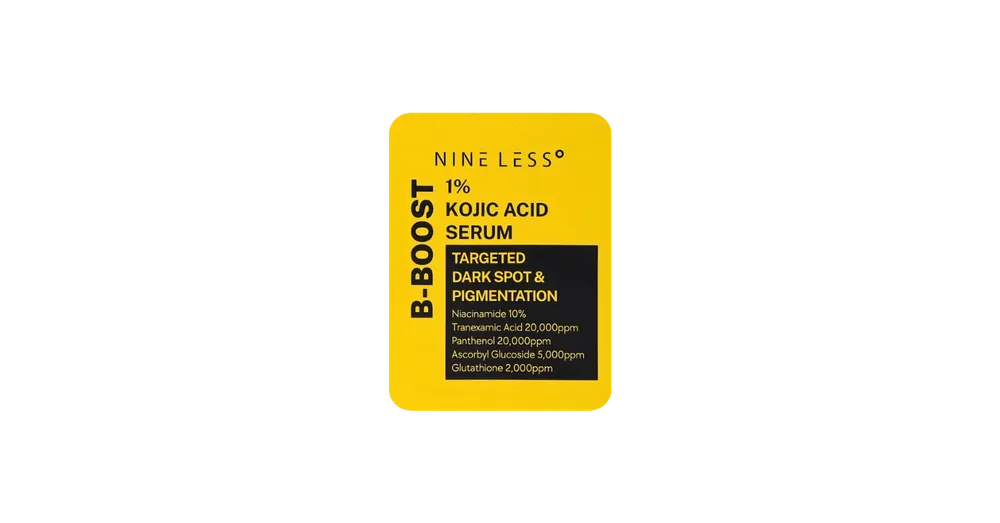 Expressz szállítás Nine Less B-Boost 1% Kojic Acid Serum (sample) – Kojinsav Arcszérum 2ml (sample)