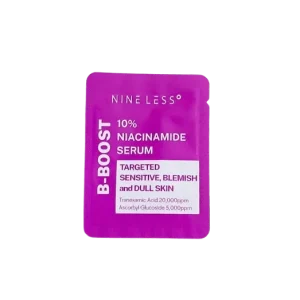 Nine Less B-Boost 10% Niacinamide Serum (sample) – Pórusösszehúzó Szérum 10% Niacinamiddal 2ml (sample) Ne maradj le