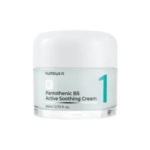 Különleges ajánlat Numbuzin No.1 Pantothenic B5 Active Soothing Cream - Nyugtató Arckrém Panthenollal 80ml