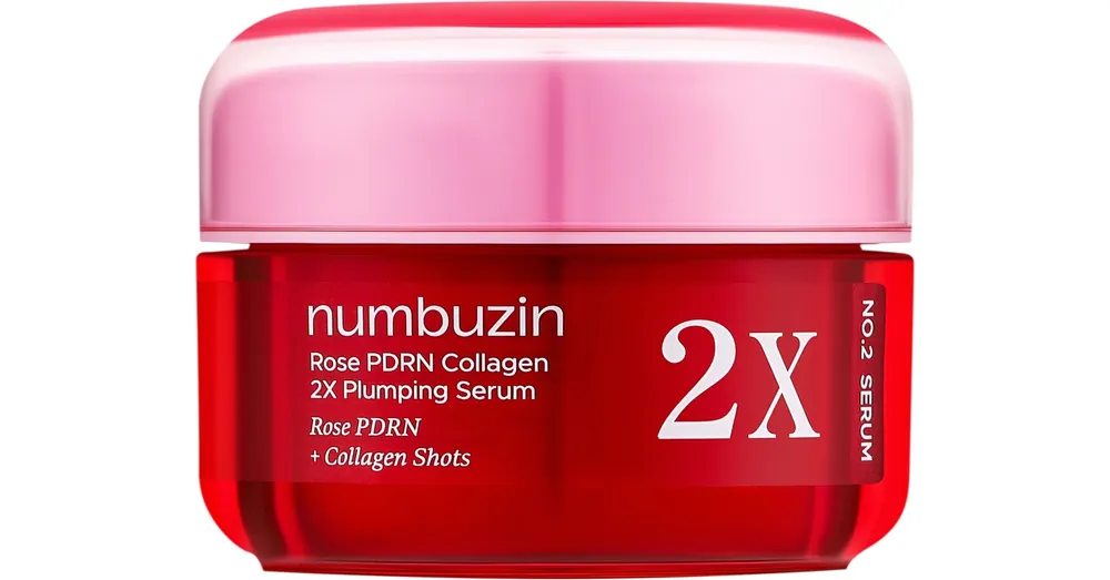 Kiárusítás Numbuzin No.2 Rose PDRN Collagen 2X Plumping Serum – Bőrfeszesítő Szérum 30ml