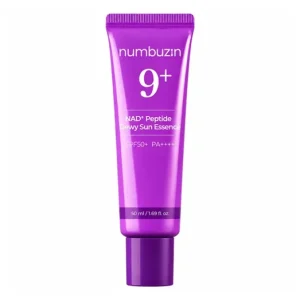Vedd meg online Numbuzin No.9 NAD+ 9 Peptides Dewy Sun Essence SPF50+ PA++++ – Hidratáló Fényvédő Esszencia 50ml