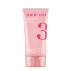 Numbuzin No.3 No Filter Tone-Up Sun Serum – 02 Glow – Tone-up Fényvédő Szérum 50ml Expressz kézbesítés