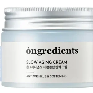 Gyors szállítás Ongredients Slow Aging Cream – Selymes Arckrém 50ml