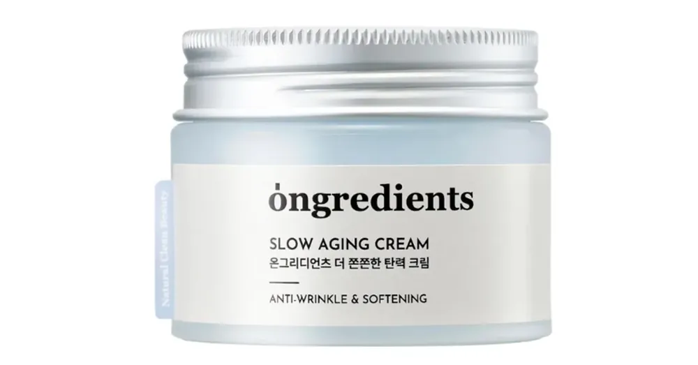 Gyors szállítás Ongredients Slow Aging Cream – Selymes Arckrém 50ml
