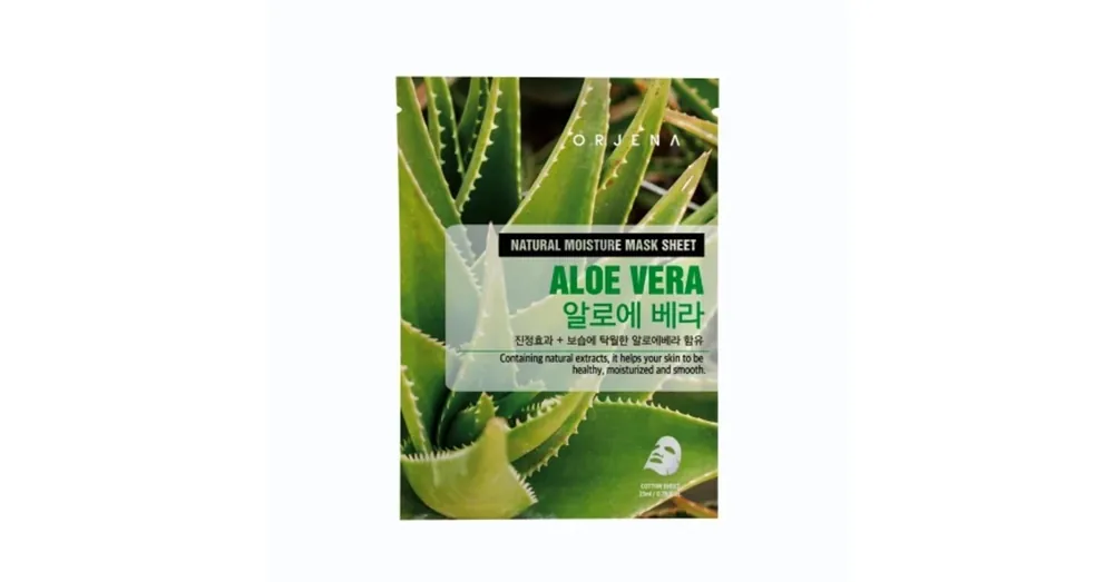 Alacsony ár Orjena Natural Moisture Aloe Vera Mask Sheet - Szövetmaszk Aloe Kivonattal 1db/23ml