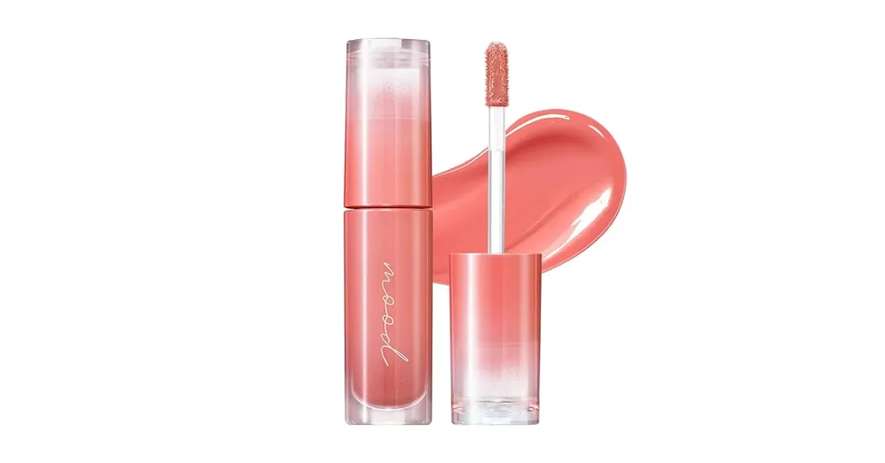 Árcsökkenés Peripera Ink Mood Glowy Tint - 02 Coral Influencer - Hosszantartó ajakfesték 4g