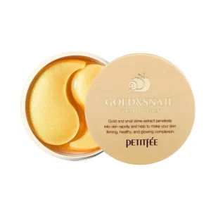 Petitfee Gold & Snail Hydrogel Eye Patch - Hidrogél Szemtapaszok Csigamucinnal 60db Kedvezményes ár