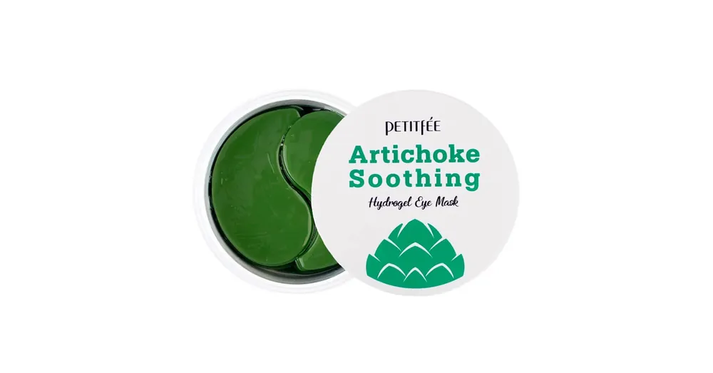 Szezonális akció Petitfee Artichoke Soothing Hydrogel Eye Mask - Hidrogéles Szemtapaszok Articsókával 60db