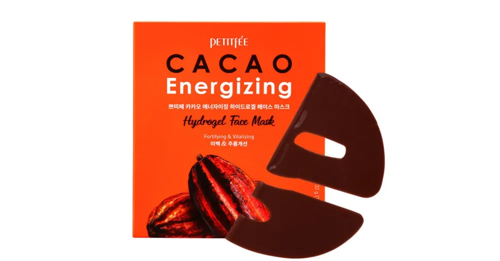 Kihagyhatatlan ajánlat Petitfee Cacao Energizing Hydrogel Face Mask - Hidrogél Frissítő Arcmaszk Kakaó Kivonattal 1db/32g