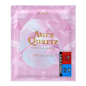 Különleges ajánlat Petitfee Aura Quartz Hydrogel Face Mask Crystal Rose – Hidrogel Arcmaszk 1db/30g