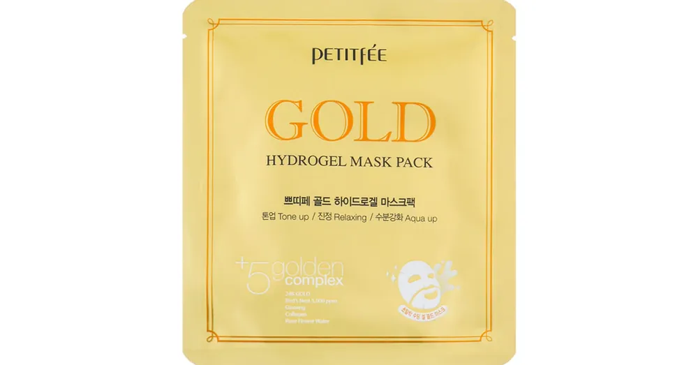 Alacsony ár Petitfee Gold Hydrogel Mask Pack - Hidratáló Hidrogel Arcmaszk 1db/32ml