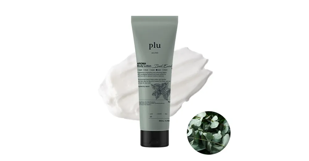 Plu Aroma Body Lotion – Basil Eucalyptus – Gyengéd Testápoló 200ml Gyors kiszállítás