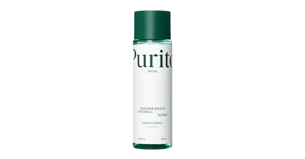 Utolsó esély Purito Seoul Wonder Releaf Centella Toner - Bőrnyugtató Toner Centella Asiatica Kivonattal 200ml