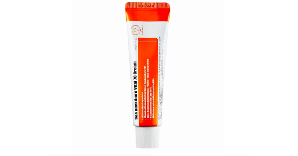 Purito Seoul Sea Buckthorn Vital 70 Cream - Revitalizáló Krém Homoktövissel 50ml Biztonságos fizetés