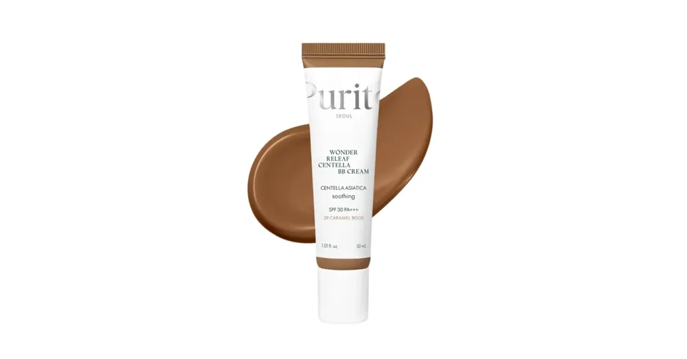 Purito Seoul Wonder Releaf Centella BB Cream 29 Caramel Beige - BB Krém Ázsiai Gázló Kivonattal 30ml Expressz kézbesítés