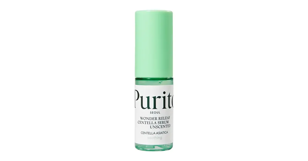 Purito Seoul Wonder Releaf Centella Serum Unscented MINI - Illatmentes Szérum Centellával MINI 15ml Azonnali szállítás