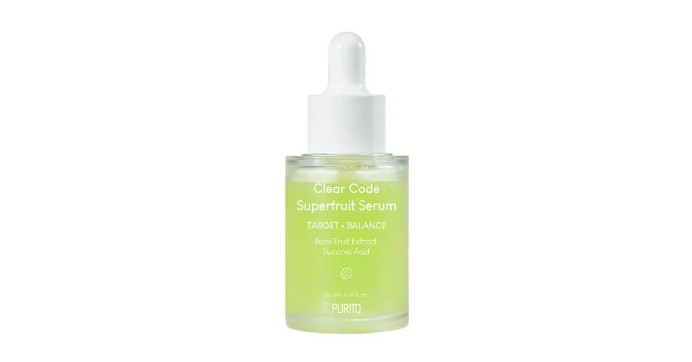 Korlátozott ajánlat Purito Seoul Clear Code Superfruit Serum - Világosító és Hidratáló Szérum 30ml