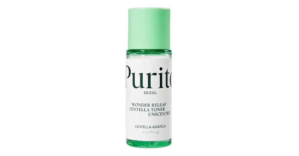 Prémium Purito Seoul Wonder Releaf Centella Toner Unscented MINI – Illatmentes Hidratáló Toner MINI 30ml