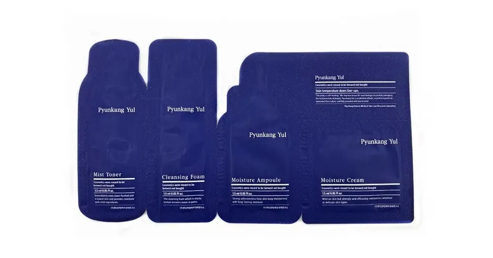 Pyunkang Yul Sample Pouch 2 Blue (sample) – Arcápolási Mintacsomag 4x1.5ml (sample) Biztonságos fizetés