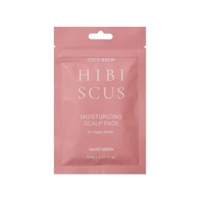 Biztonságos fizetés Rated Green Cold Brew Hibiscus Moisturizing Scalp Pack - Hidratáló Hajmaszk Hibiszkusszal 50ml