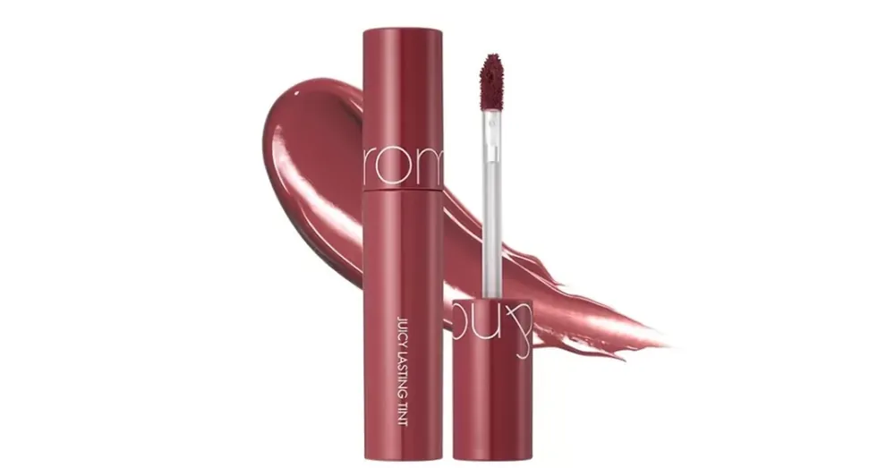 Legnépszerűbb rom&nd The Juicy Lasting Tint - 14 Almond Rose - Fényes Ajaktinta 3.5g