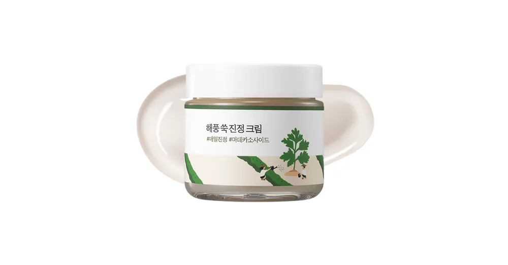 Akciós ár Round Lab Mugwort Calming Cream - Bőrnyugtató Krém 80ml
