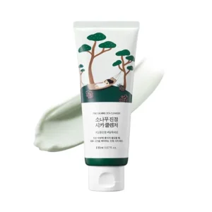 Biztonságos vásárlás Round Lab Pine Calming Cica Cleanser - Arctisztító Hab Fenyővel Problémás Bőrre 150ml