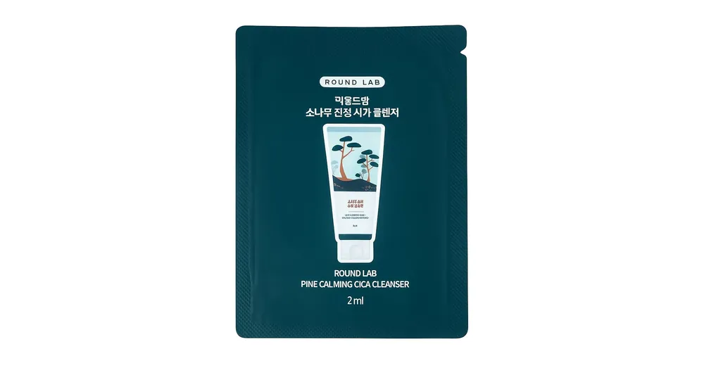 Round Lab Pine Calming Cica Cleanser (sample) – Arctisztító Hab Fenyővel A Problémás Bőrre 2ml (sample) Szezonális akció