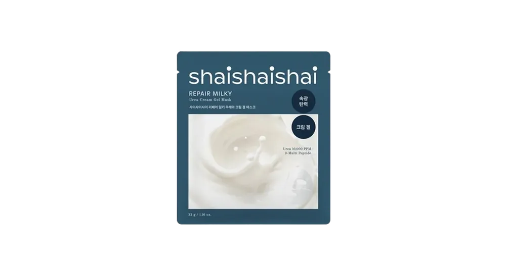 SHAISHAISHAI Repair Milky Urea Cream Gel Mask – Regeneráló Arcmaszk 1db/33g Azonnal elérhető