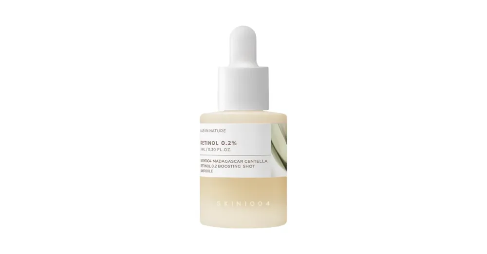 Vásárlói kedvenc SKIN1004 Madagascar Centella Retinol 0.2 Boosting Shot Ampoule MINI – Bőrfeszesítő Rugalmasságot Növelő Ampulla 9ml