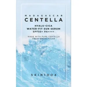 Népszerű SKIN1004 Madagascar Centella Hyalu-Cica Water-Fit Sun Serum (sample) – Hidratáló Fényvédő Szérum 1.5ml (sample)