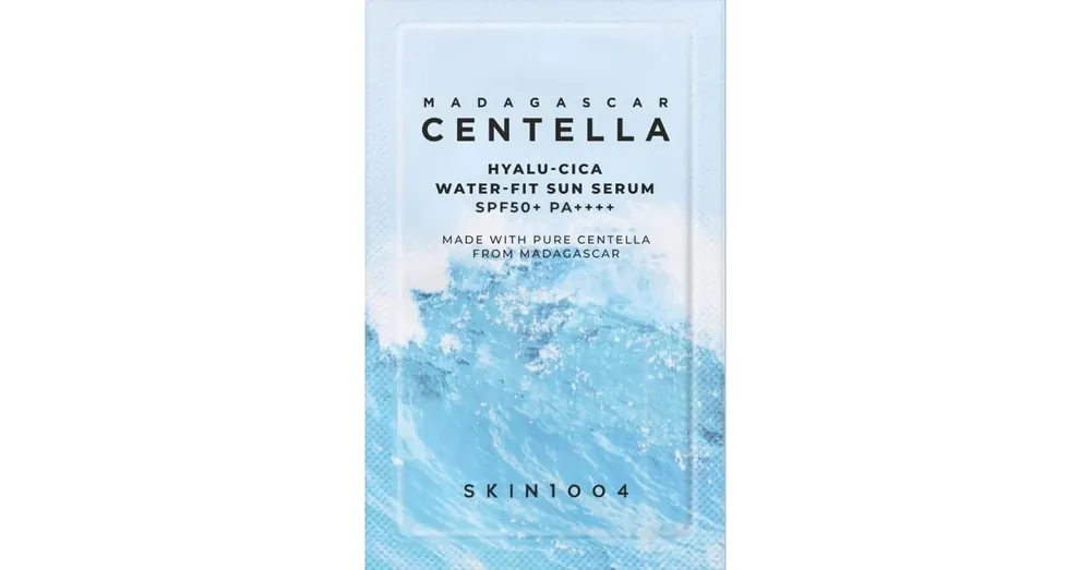 Népszerű SKIN1004 Madagascar Centella Hyalu-Cica Water-Fit Sun Serum (sample) – Hidratáló Fényvédő Szérum 1.5ml (sample)