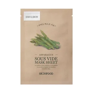 SKINFOOD Sous Vide Mask Sheet Asparagus - Arcmaszk Spárgával 1db/20g Legjobb ár