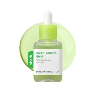Újdonság Sungboon Editor Green Tomato NMN Pore Minimizing Ampoule – Pórusösszehúzó Ampulla 40ml