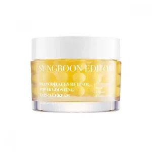 Sungboon Editor Deep Collagen Retinol Power Boosting Capsule Cream – Anti-Aging Arckrém 50ml Kiárusítás