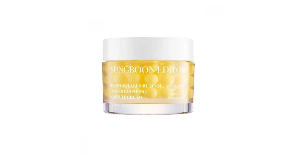 Sungboon Editor Deep Collagen Retinol Power Boosting Capsule Cream – Anti-Aging Arckrém 50ml Kiárusítás