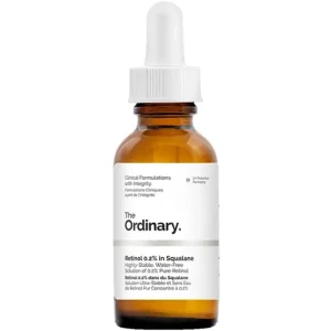Biztonságos fizetés The Ordinary Retinol 0,2% in Squalane – Retinol 0,2% Szérum 30ml