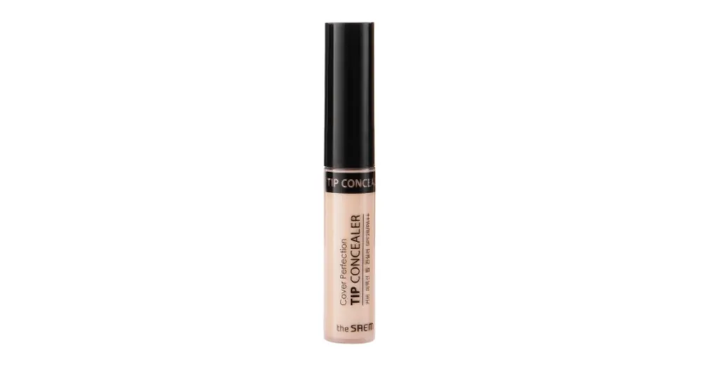 The Saem Cover Perfection Tip Concealer SPF28/PA++ - 1.25 Light Beige - Szem Alatti Korrektor 6,5ml Vedd meg most