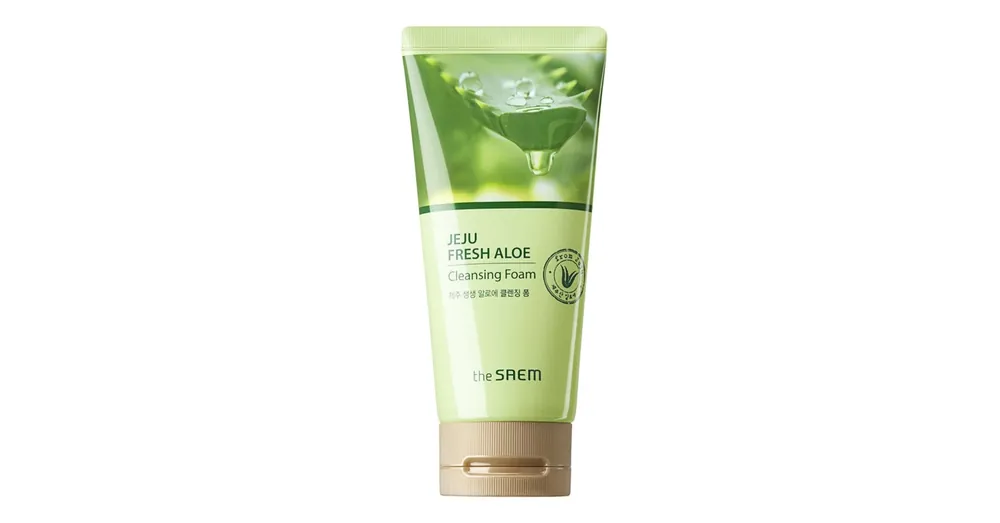 The Saem Jeju Fresh Aloe Cleansing Foam – Hidratáló Arclemosó Hab 150g Olcsóbb