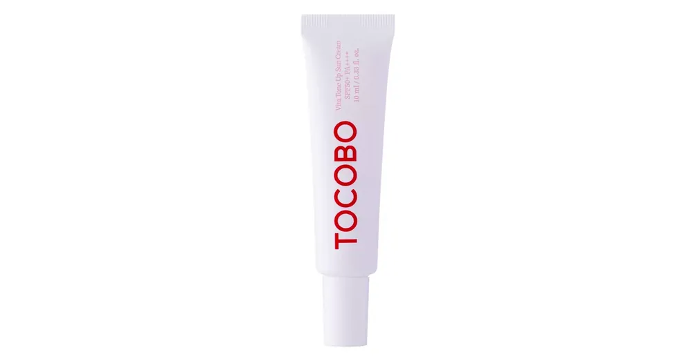 Tocobo Vita Tone Up Sun Cream SPF50+ PA++++ MINI - Fényvédő Krém MINI 10ml Vásárlói kedvenc