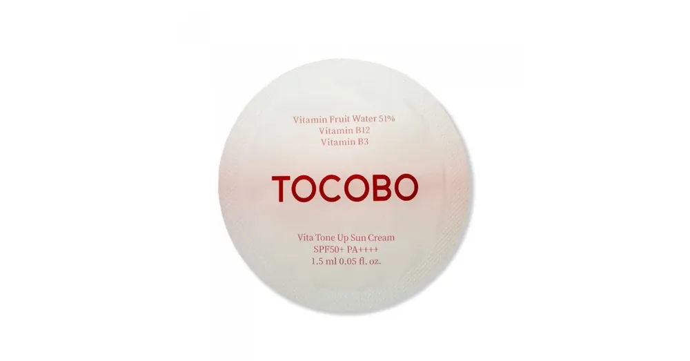 Biztonságos fizetés Tocobo Vita Tone Up Sun Cream SPF50+ PA++++ (sample) – Napvédő Krém (minta) 1,5ml