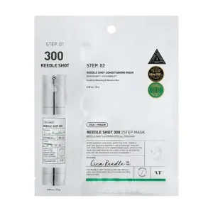 Legjobb ár VT Cosmetics Mild Reedle Shot 300 2-Step Mask - Feszesítő Fátyolmaszk - 1.5g+25g