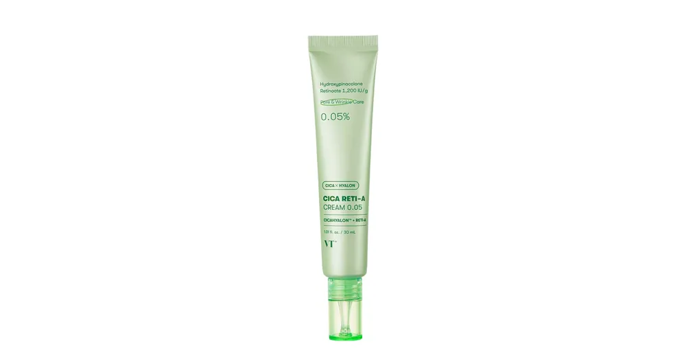 VT Cosmetics Cica Reti-A Cream 0.05 - Ránctalanító Krém Retinollal 30ml Népszerű