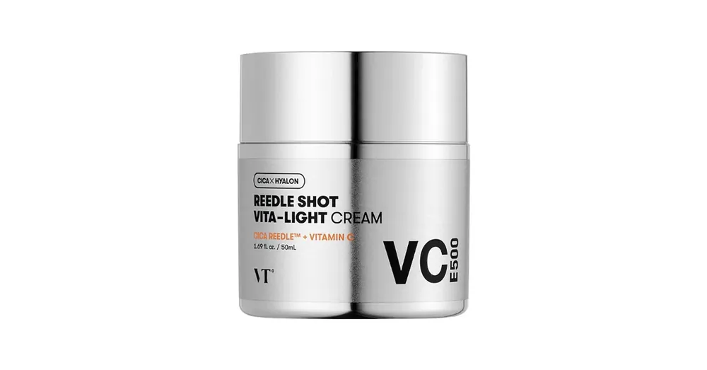 Népszerű VT Cosmetics Reedle Shot Vita-Light Cream - Világosító Arckrém Mikrotűkkel 50ml