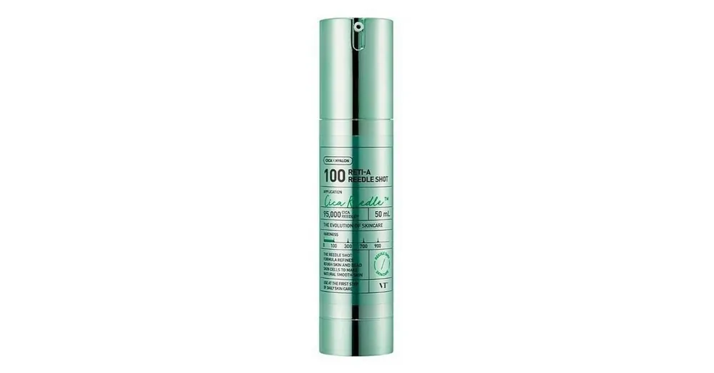 Biztonságos fizetés VT Cosmetics Reti-A Reedle Shot 100 – Szérum-Booster Mikrotűkkel és Retinallal 50ml