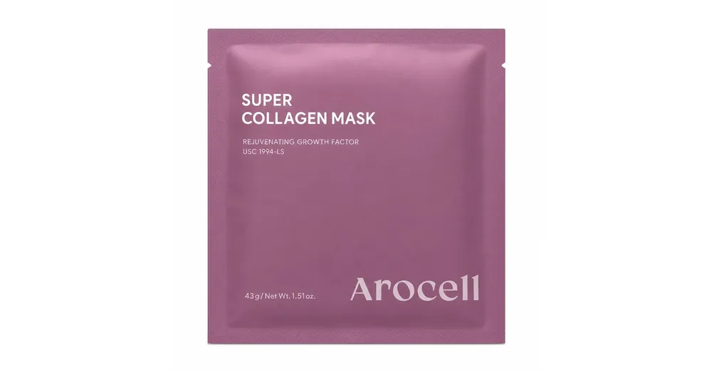 Kiárusítás Arocell Super Collagen Mask – Feszesítő és Hidratáló Arcmaszk 1db/43g